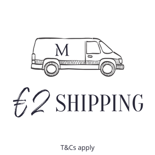 €2 shipping on all orders in Ireland